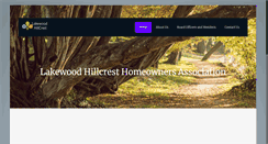 Desktop Screenshot of lakewoodhillcrest.org